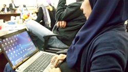 Akademikerin mit Migrationshintergrund