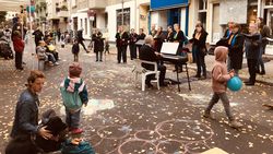 Ansicht einer Straßenszene