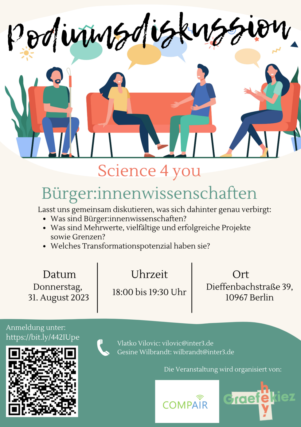 Titelbild des Einladungsflyers