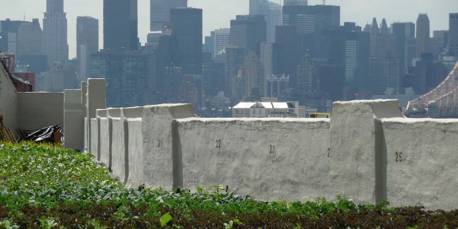 Dachgarten in Brooklin Grange, New York