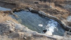 Ansicht Wasserlauf im Iran
