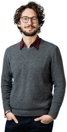 Halbporträt von Konstantin Engelbrecht