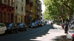 Ansicht der Lange Rötterstraße in Mannheim