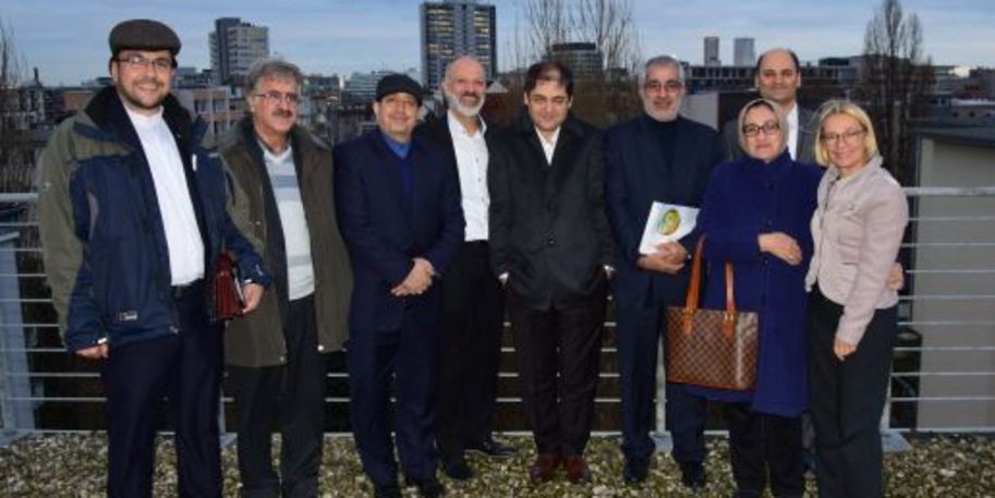 Gruppenfoto der iranischen Delegation