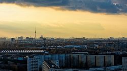Luftbild Berliner Skyline