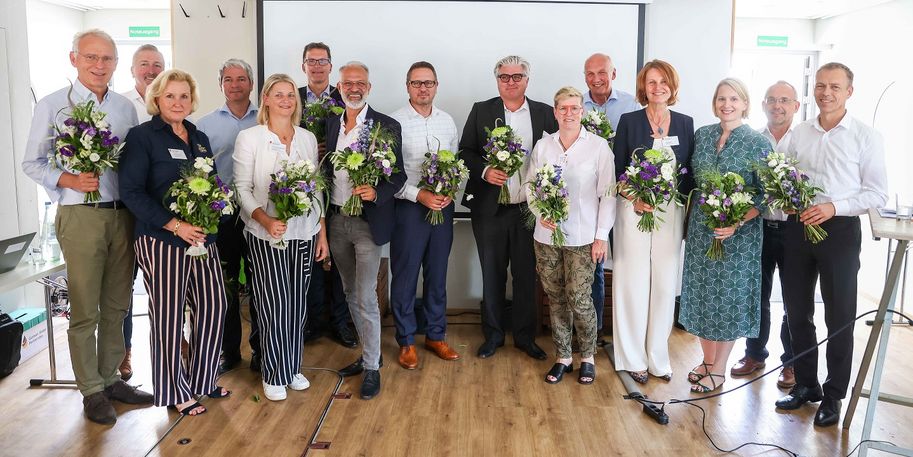 Gruppenfoto des GWP-Vorstands