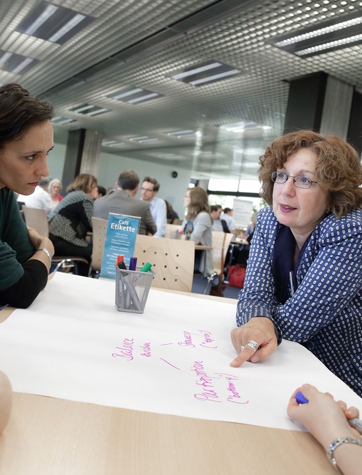 Arbeitssituation in einem Workshop