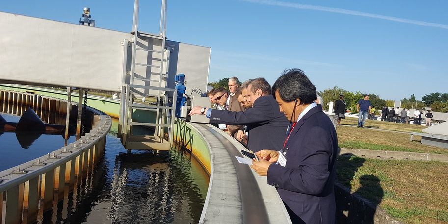 Besichtigung einer KLäranalge